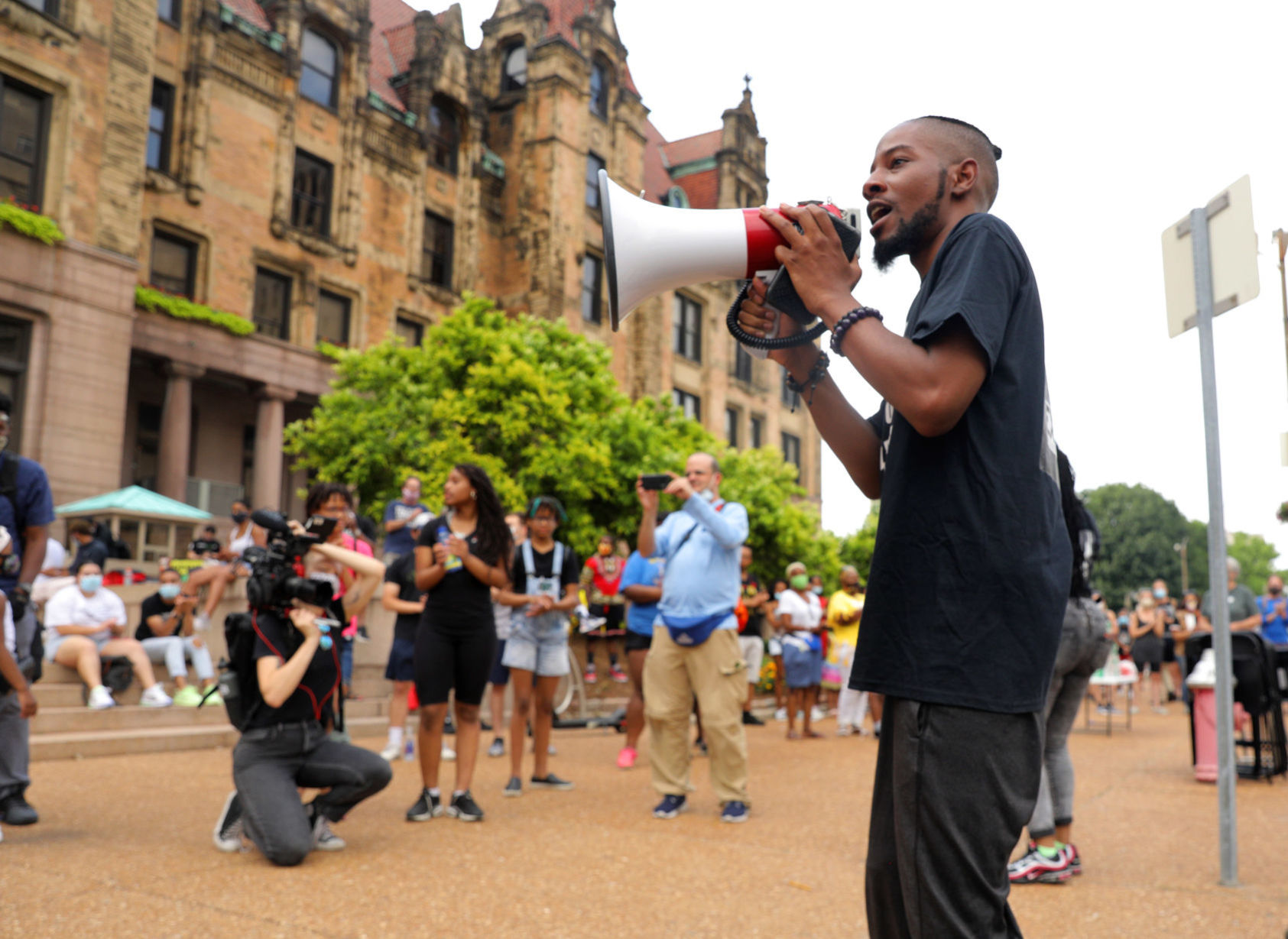 Juneteenth rally in downtown St. Louis